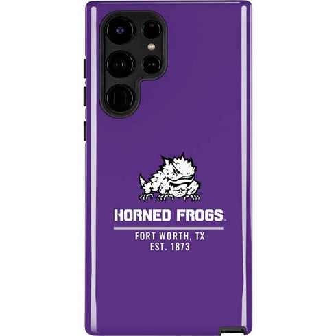 Texas Christian University Horned Frogs Fort Worth Galaxy Cases